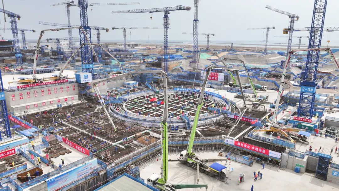 華能石島灣核電擴建一期工程2號機組正式開工！